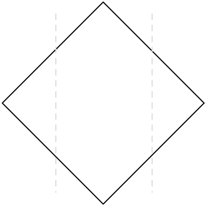 トライアングル（ポケットチーフの折り方）4-3