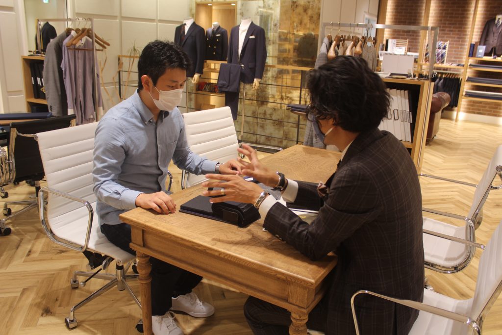 訪問レビュー】 HANABISHI(花菱)で国内縫製高品質スーツを仕立てる！1 